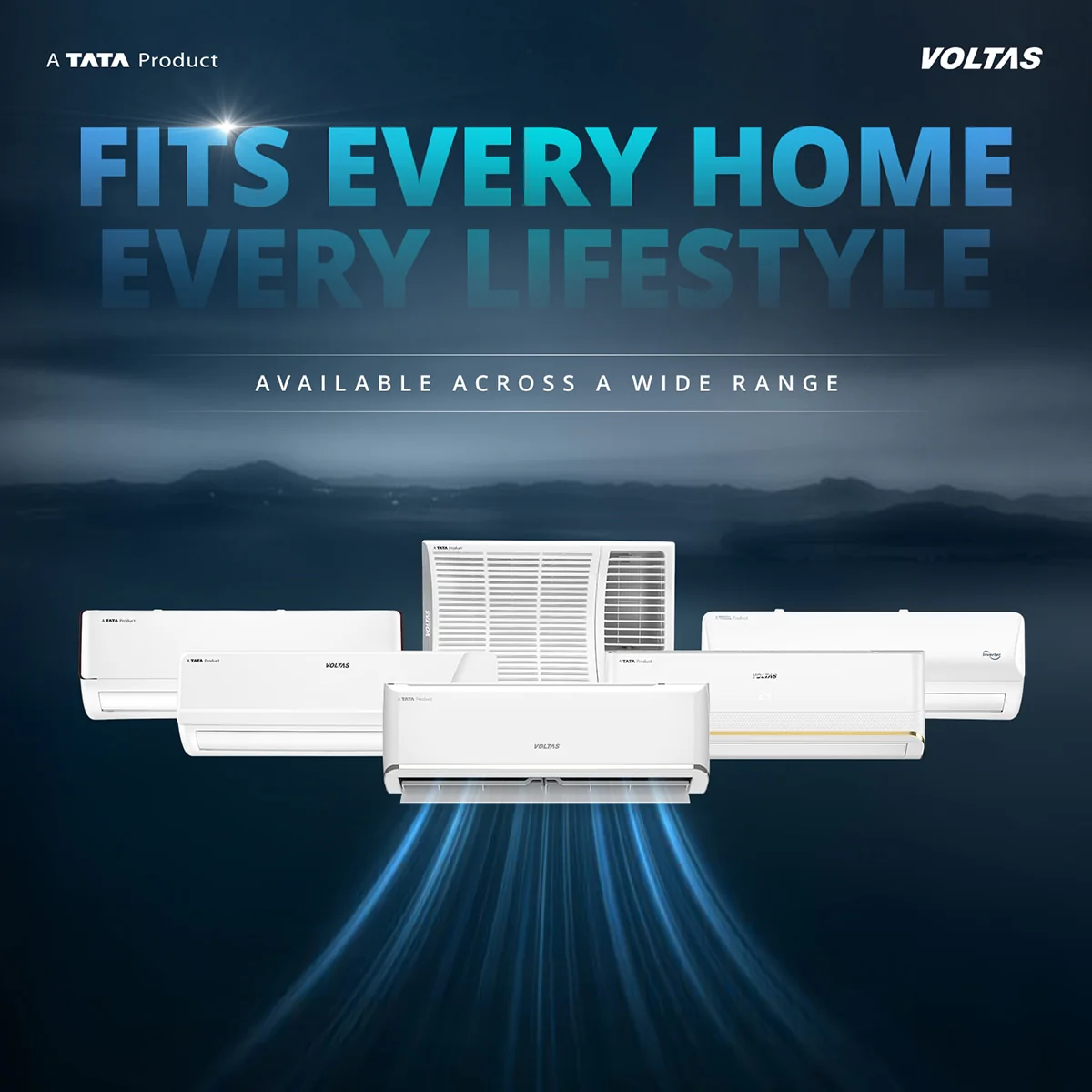 Voltas Split Air Conditioner, 2 Ton, 3 Star - 243INVHC Vectra Emerald - Image 17